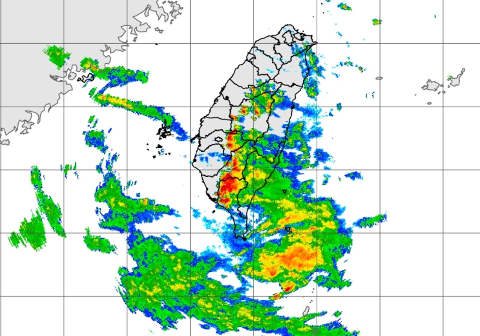 快訊/嘉義縣響國家級警報 5地慎防大雷雨