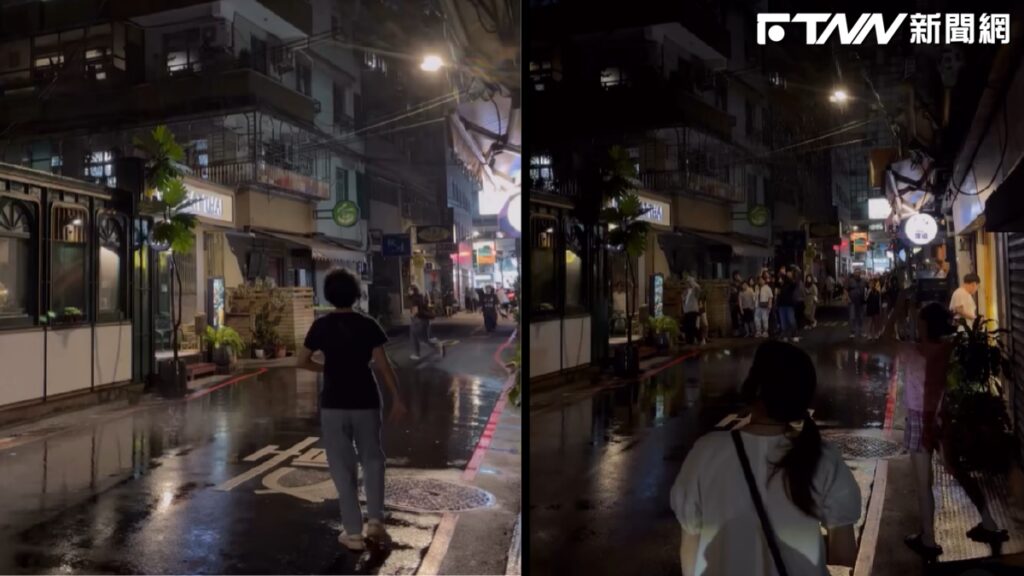 中和巷弄驚現「局部下雨」奇景！網友瘋朝聖　里長揭成因：頂樓水管破裂啦