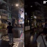 中和巷弄驚現「局部下雨」奇景!網友瘋朝聖 里長揭成因:頂樓水管破裂啦