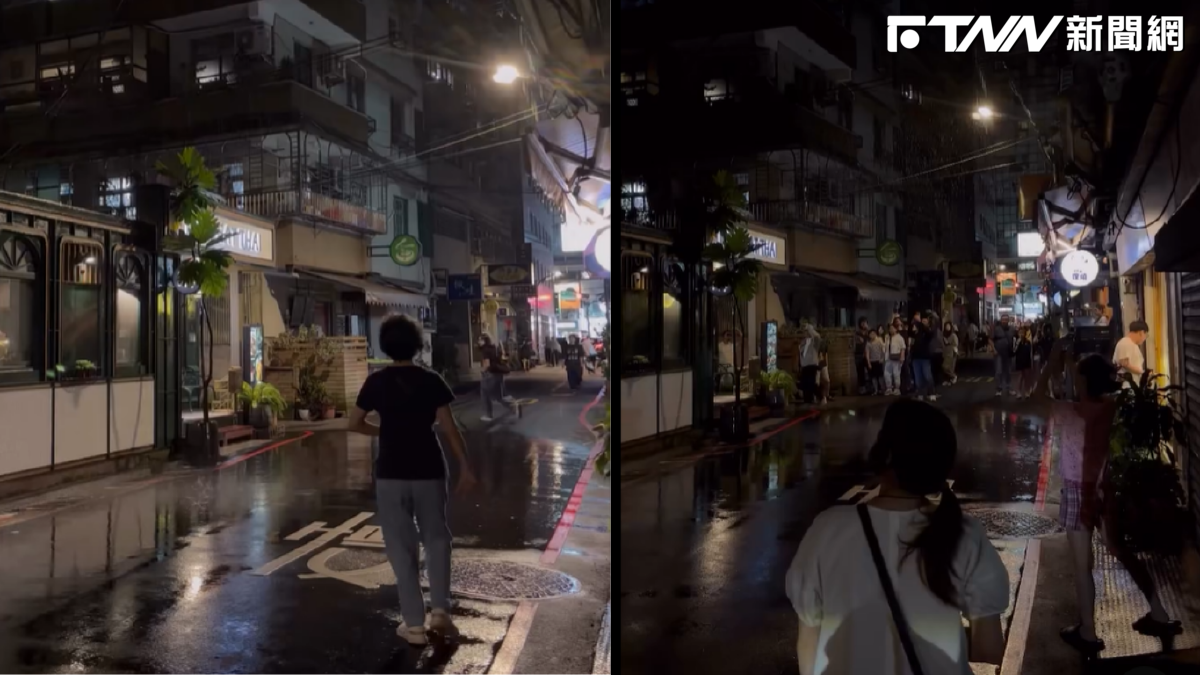 中和巷弄驚現「局部下雨」奇景！網友瘋朝聖　里長揭成因：頂樓水管破裂啦