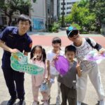 青創公益園遊會桐花步道登場土城警宣導「識詐防竊」護民