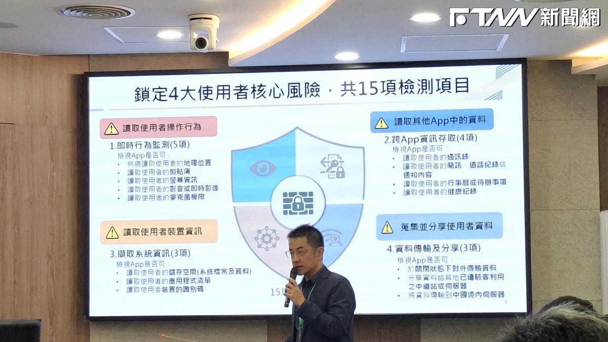 4款中國APP資安檢測出爐!數發部提醒3大防護原則 籲民眾提高警覺